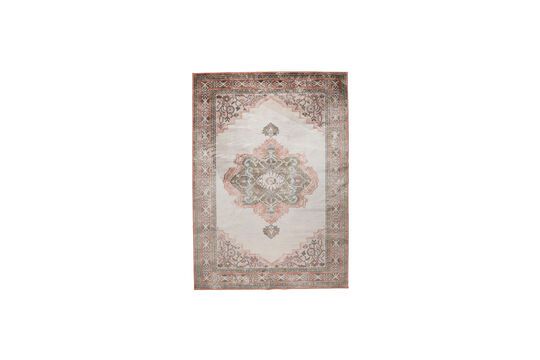 Tapis 240x170 cm en tissu rose Mahal Détouré