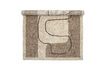 Miniature Tapis en coton beige Bet 6