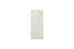 Miniature Tapis en coton blanc 160x70 cm Chindi 1