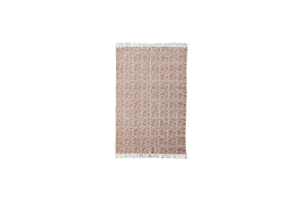 Tapis en coton rose 120x180 Cashmere  Chehoma