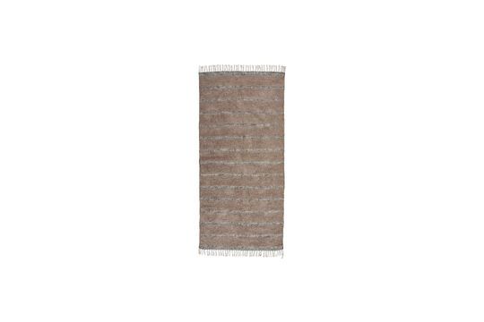 Tapis en fibres naturelles clair et foncé 200x90 cm Chen Détouré