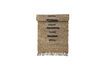 Miniature Tapis en jute beige Vilde 6