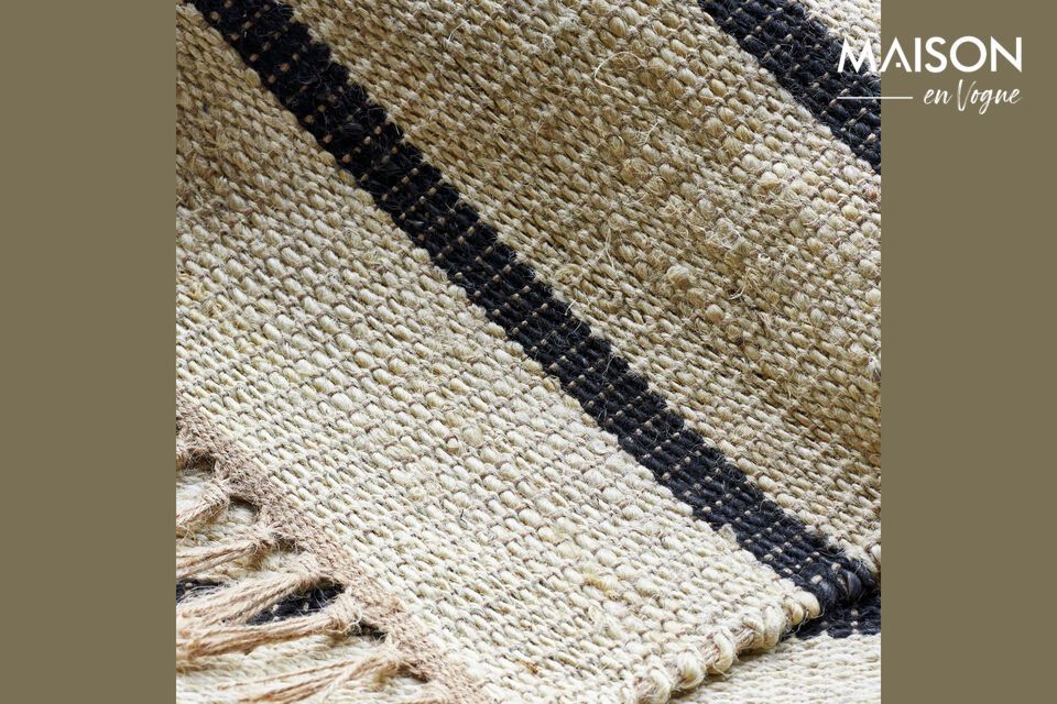 Découvrez le charme discret du tapis en fibre de jute Sima