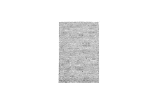 Tapis en jute gris 130x85 cm Mara Détouré