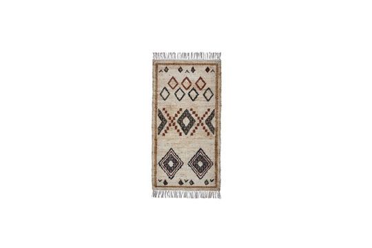 Tapis en jute multicolore 140x70 cm Kesh Détouré