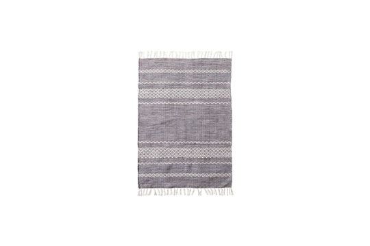 Tapis en polyester gris 130x85 cm Ciero Détouré