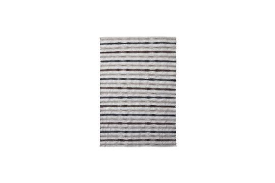 Tapis en polyester gris 200x140 cm Terra Détouré