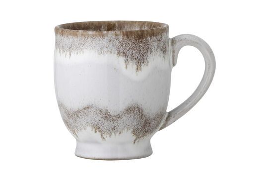 Tasse en grès gris Jatoba Détouré