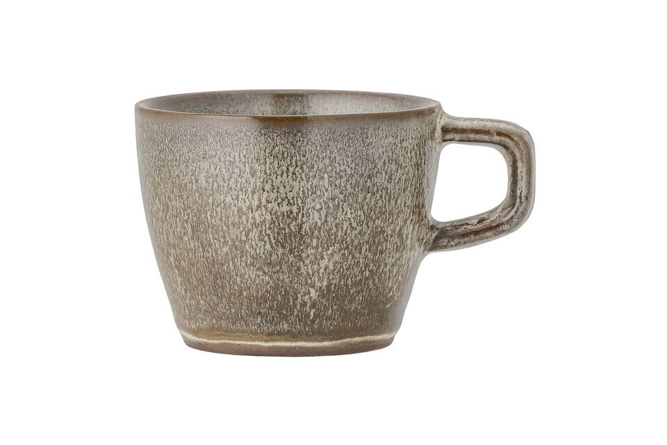 Tasse en grès marron Nohr Bloomingville