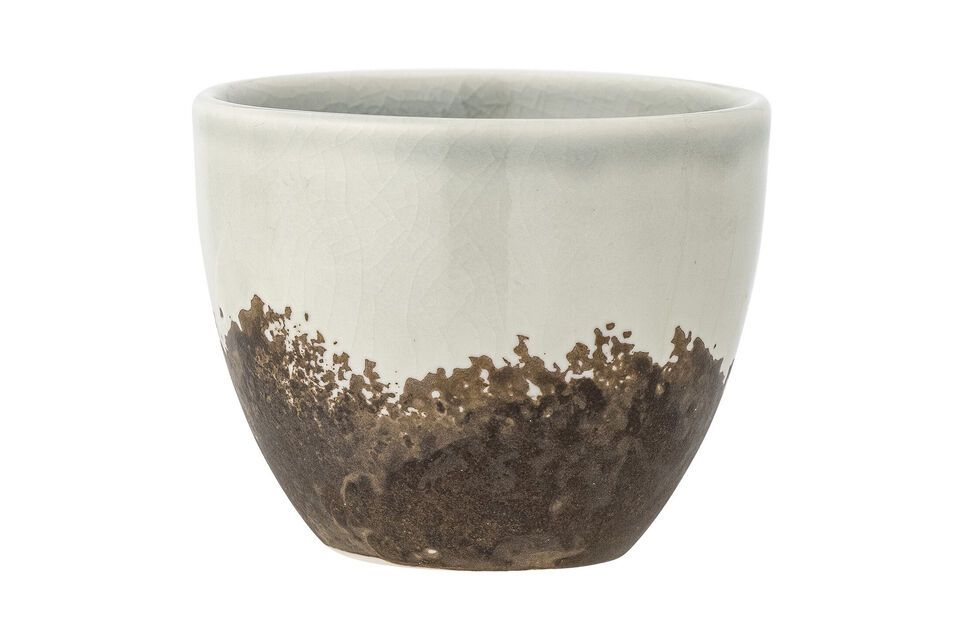 Tasse en grès marron Paula Bloomingville