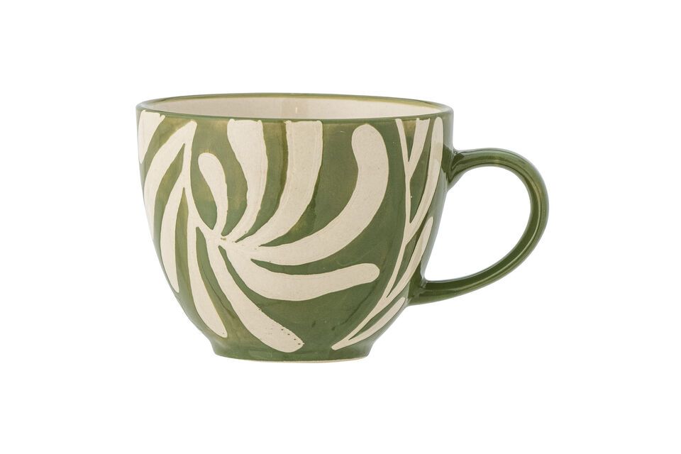 Tasse en grès verte Heikki Bloomingville