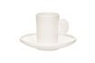 Miniature Tasse en porcelaine blanc Leggero 1