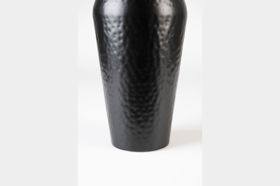 Vase en acier noir 40 cm Dunja - 9