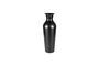 Miniature Vase en acier noir 56 cm Dunja Détouré