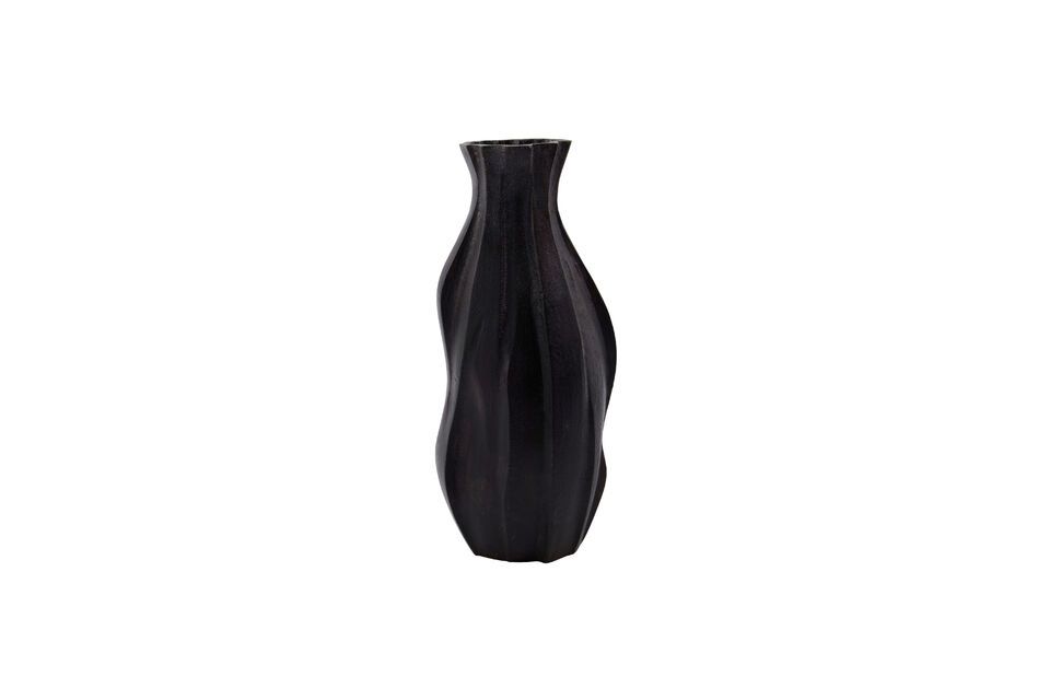 Vase en aluminium laiton noir Buddy House Doctor