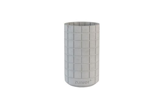 Vase en béton gris 26 cm Fajen Détouré