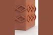 Miniature Vase en béton terracotta 25 cm Graphic 7