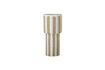 Miniature Vase en grès beige H28,5 Awah 1