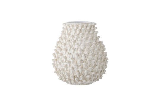 Vase en grès nature H25 Spikey