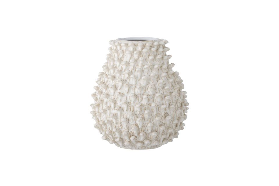 Vase en grès nature H25 Spikey Bloomingville