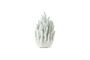 Miniature Vase en porcelaine blanc h60cm Coral Détouré