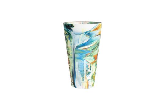 Vase en résine multicolore 30 cm Conic