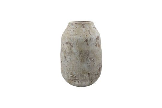 Vase en terre cuite beige Hafe Détouré