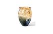 Miniature Vase en verre ambre Collision  3