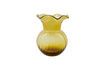 Miniature Vase en verre ambre Pomp 1