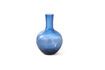 Miniature Vase en verre bleu foncé h50cm Cracked 1