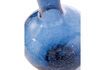 Miniature Vase en verre bleu foncé h50cm Cracked 6