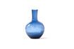 Miniature Vase en verre bleu foncé h50cm Cracked 4