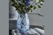 Miniature Vase en verre bleu Mote 2