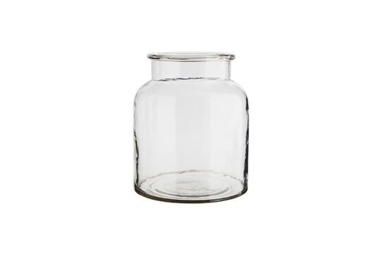 Vase en verre clair H23 Flowper Détouré