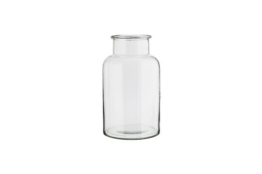 Vase en verre clair H34 Flowper