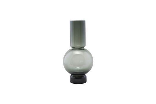 Vase en verre gris Bubble Détouré