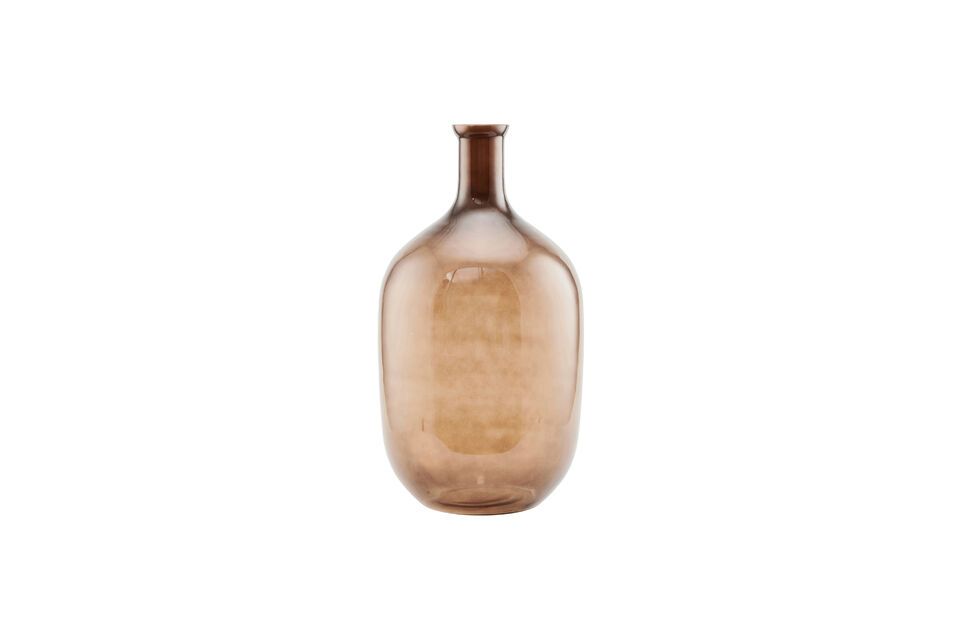 Vase en verre marron Tinka House Doctor