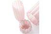 Miniature Vase en verre rose clair h38cm Melon 7