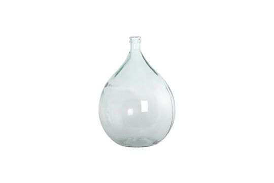 Vase en verre transparent Clair Détouré