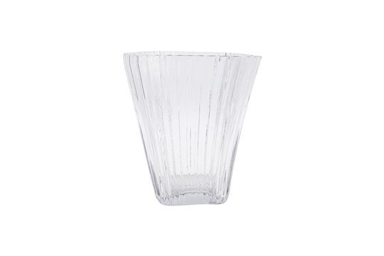 Vase en verre transparent Orri Détouré