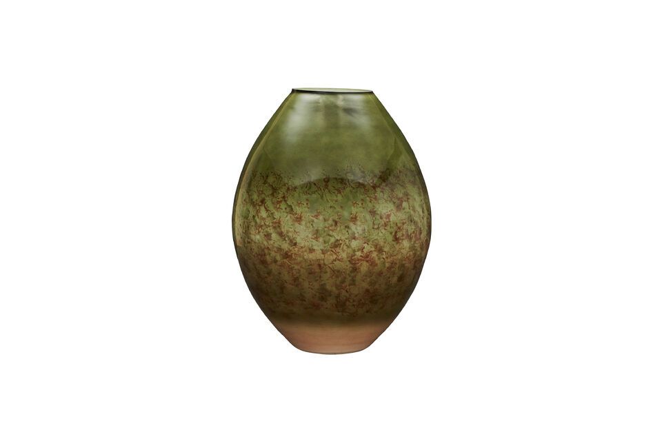 Vase en verre vert Close House Doctor