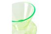 Miniature Vase en verre vert Fat Neck 3