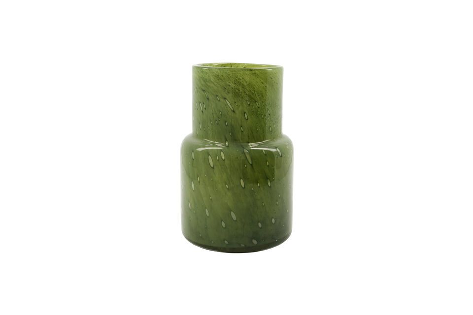 Vase en verre vert foncé Bole House Doctor