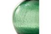 Miniature Vase en verre vert foncé h50cm Cracked 6