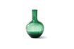 Miniature Vase en verre vert foncé h50cm Cracked 1