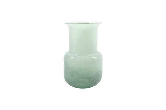 Vase en verre vert Mint Détouré