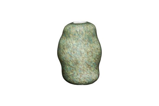 Vase en verre vert Miro