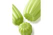 Miniature Vase en verre vert olive h38cm Melon 7