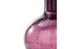 Miniature Vase en verre violet foncé h50cm Cracked 7