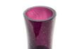 Miniature Vase en verre violet foncé h50cm Cracked 9